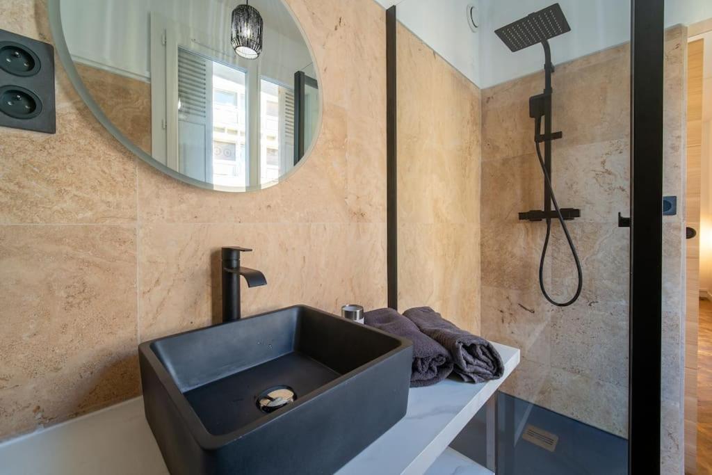 Appartement Tout Equipe 4 Couchages- Vieux Port & Panier Marseille Luaran gambar