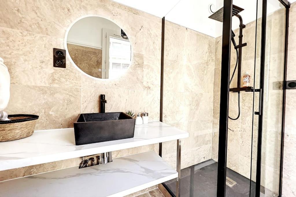 Appartement Tout Equipe 4 Couchages- Vieux Port & Panier Marseille Luaran gambar
